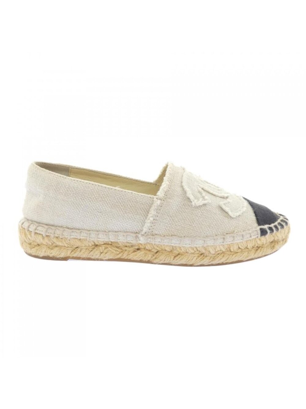 Chanel Espadrilles Shoes Black